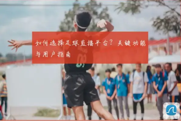 足球 直播｜足球直播平台怎么选？稳定不卡顿指南